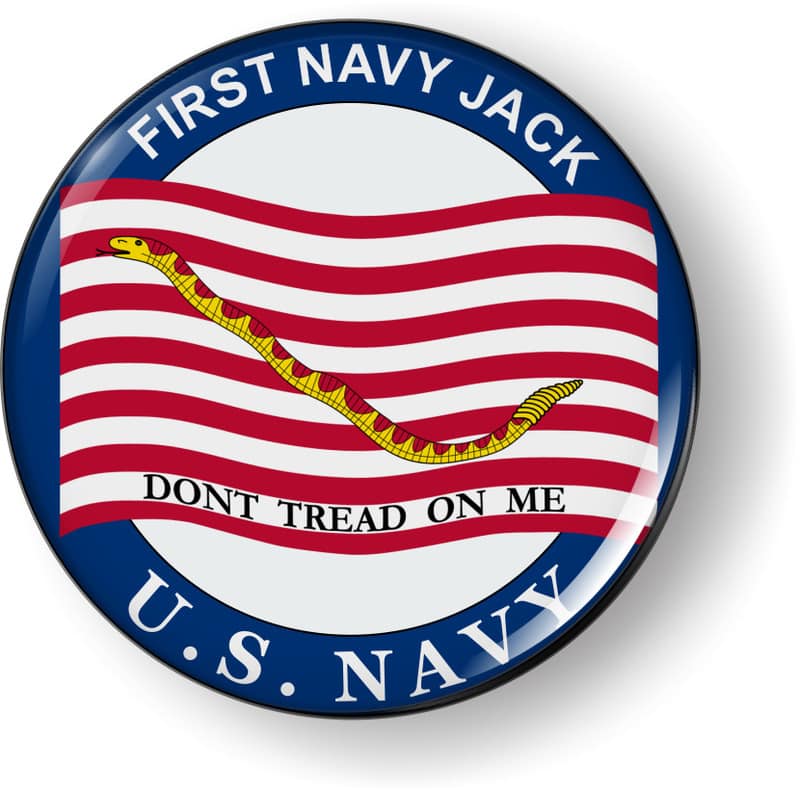 U.S. Navy First Navy Jack Flag Emblem